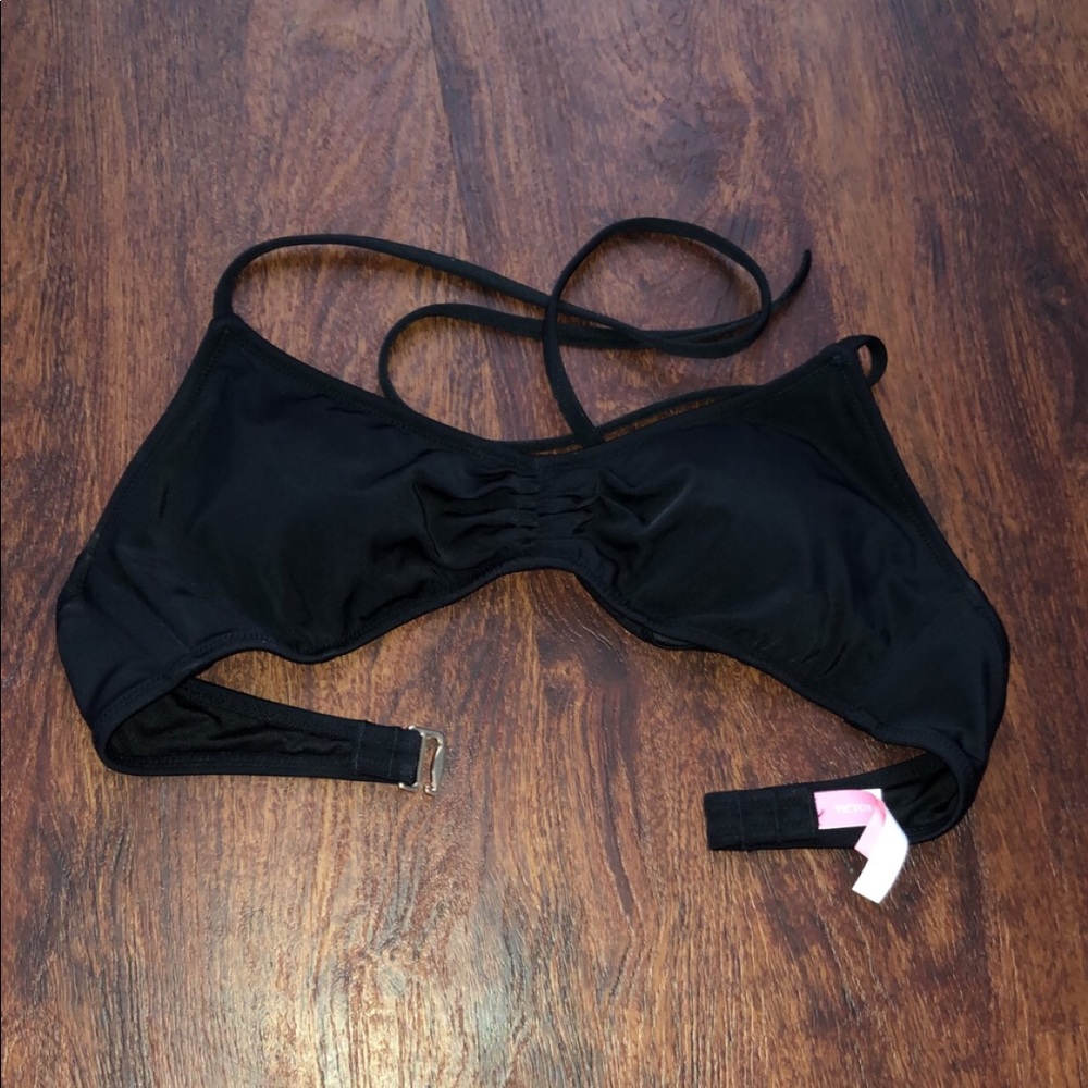 Black Victoria’s Secret Swim Top